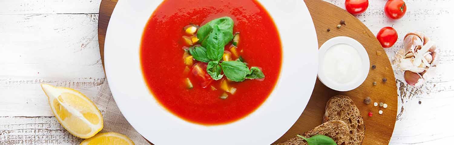 DOMO cherry tomato soup soup maker