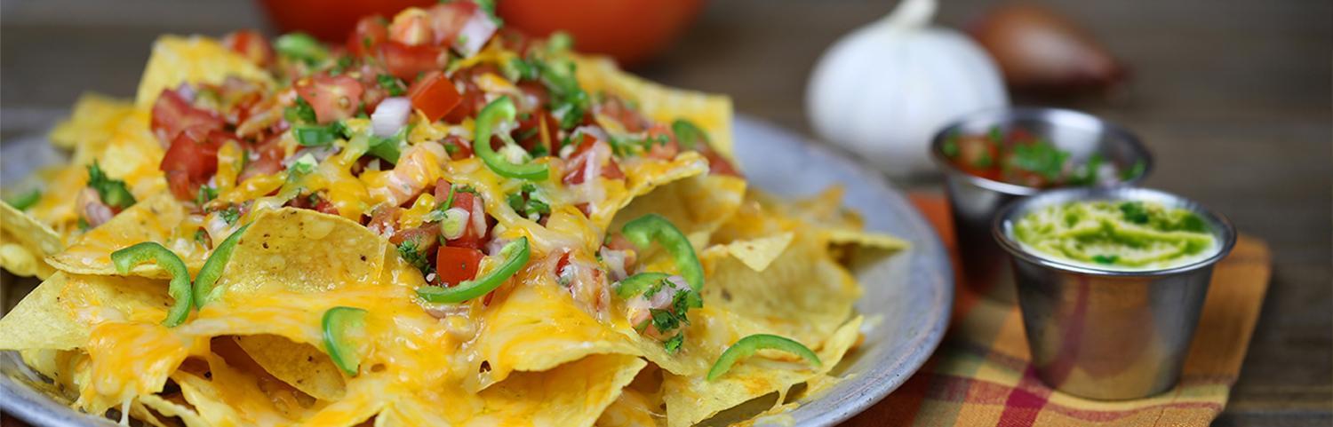 DOMO recipe Nachos with guacamole