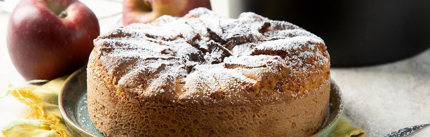 Rezept Apfelkuchen aus der Heißluftfritteuse 