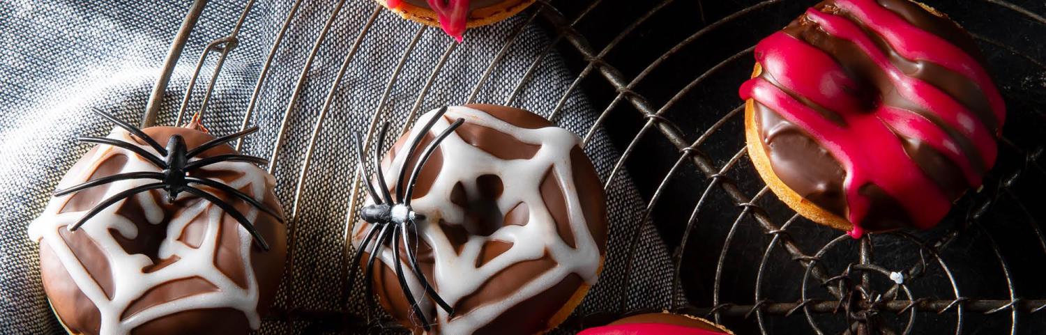 DOMO Donuts avec toile d'araignée