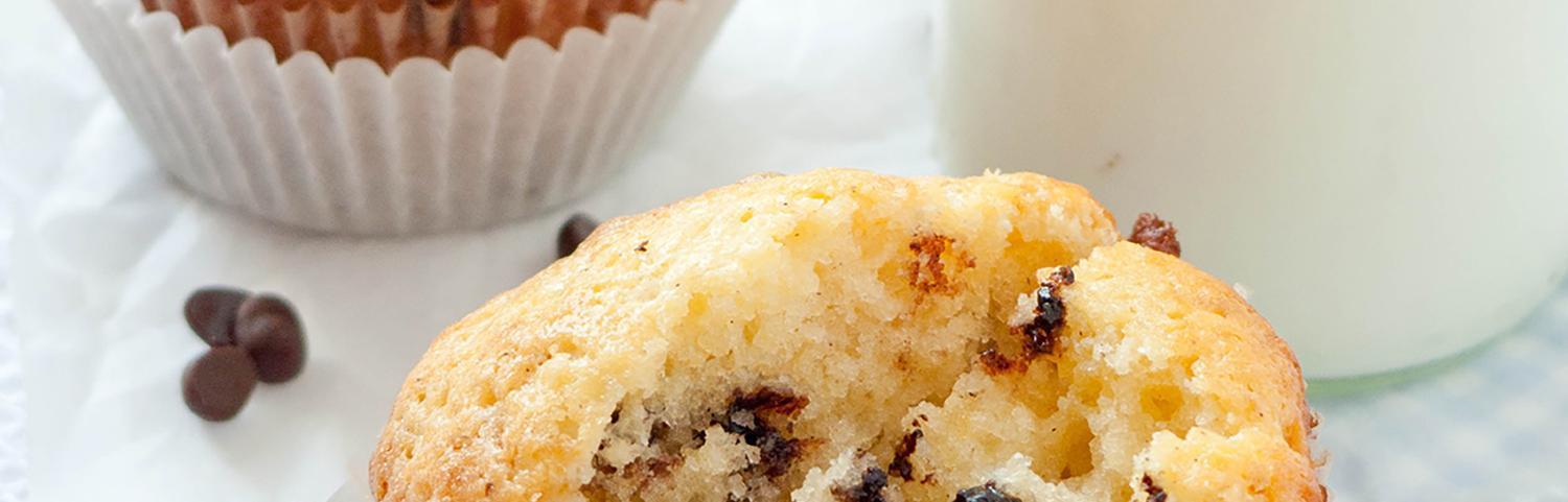 DOMO recipe Stracciatella muffins
