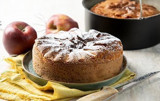 Rezept Apfelkuchen aus der Heißluftfritteuse 