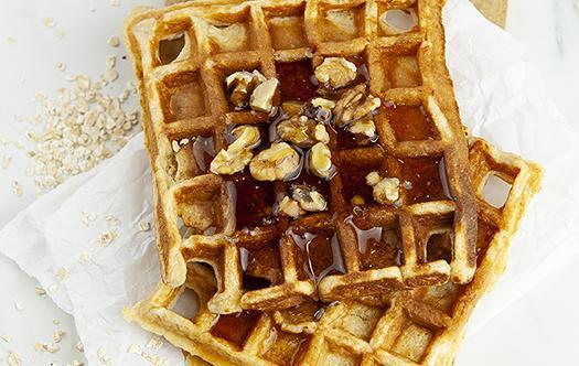DOMO recipe Waffle: sweet and healthy