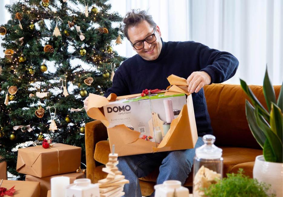DOMO feiert Weihnachten mit preiswerten Geschenken zum Fest