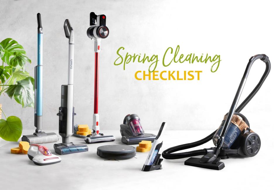 The ultimate checklist for a complete spring cleaning!